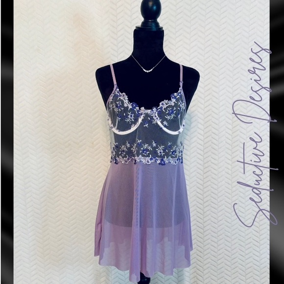 2 Piece Lavender Lingerie - Picture 4 of 4